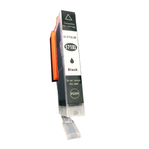 Compatible Canon  CLI-571XLBK Hi Yield Black Ink Cartridge