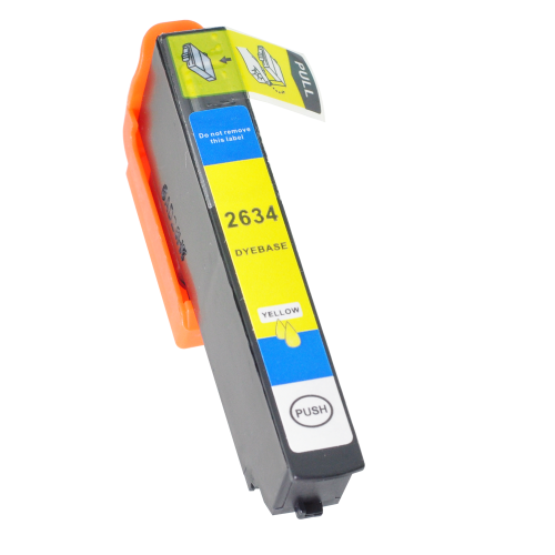 Compatible Epson T2634 Yellow Hi Cap T26344010 also for T26144010 Inkjet