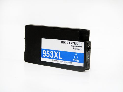 Remanufactured HP 953XLC Cyan Hi Cap F6U16AE Inkjet