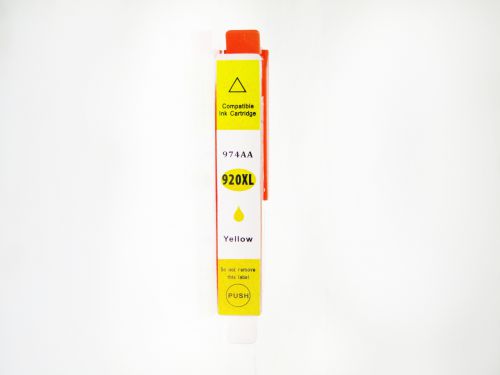Compatible HP  Officejet 6000 Hi Yield Yellow Ink Cartridge CD974AE No 920XL [920XL Y(CD974AA)]