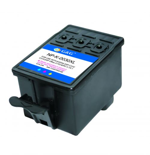 Compatible Kodak  No 30. Colour Ink Cartridge 3952371 also for 8898033 [30XL C]