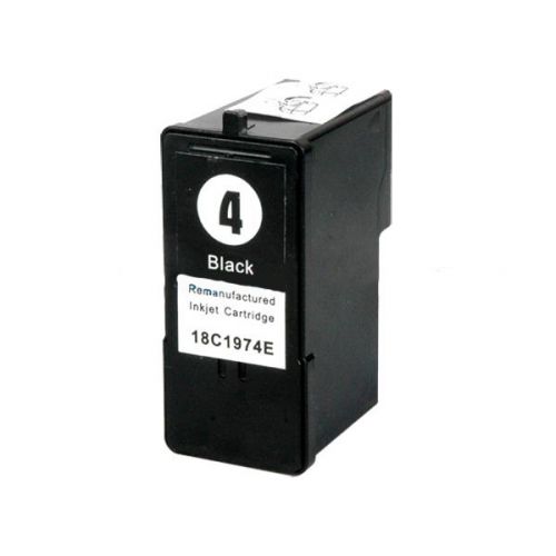 Remanufactured Lexmark 4 Black 18C2460BR 18C1974 Inkjet
