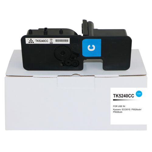 Compatible Kyocera TK5240C Cyan Toner