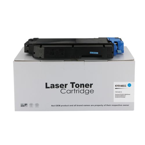 Compatible Kyocera TK5140C Cyan Toner