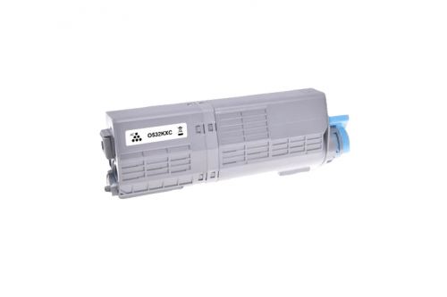 Compatible OKI C532BK Black Hi Cap 46490608 Toner