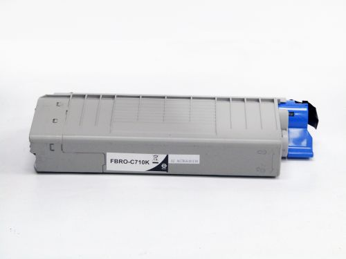 Remanufactured OKI C710BK Black 43866108 44318608 Toner