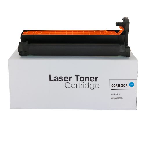 Remanufactured OKI C8600C Cyan 43487711 Toner