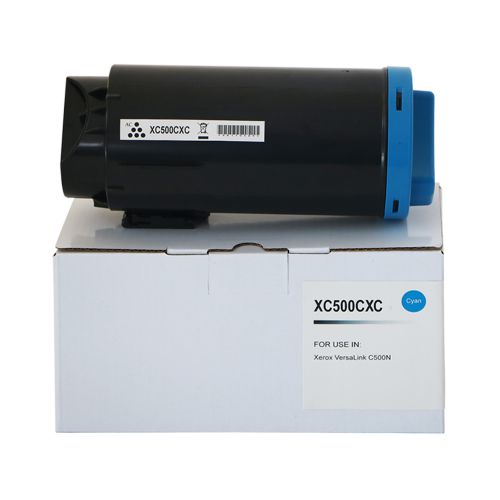 Compatible Xerox C500HCC Cyan Hi Cap 106R03870 Toner