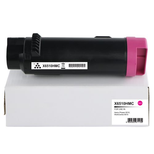 Compatible Xerox Phaser 6510 Extra Hi Cap Magenta Toner 106R03691 4,300 Pages