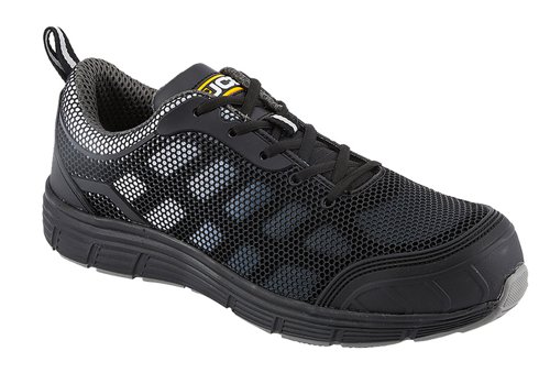 JCB Cagelow Black Trainer Size 08