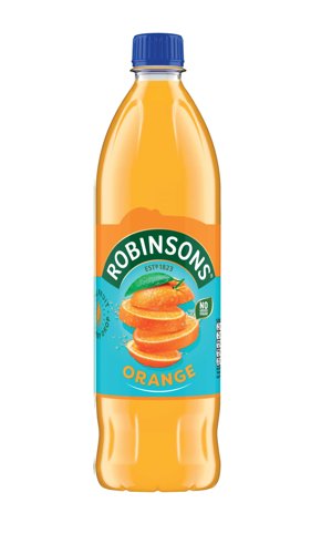 Robinsons Orange Squash No Added Sugar 1 Litre