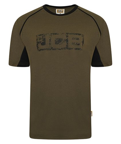 JCB Trade Tshirt Olive/Black M
