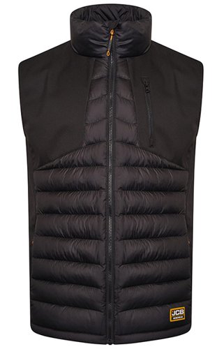 JCB Trade Hybrid Padded Gilet M