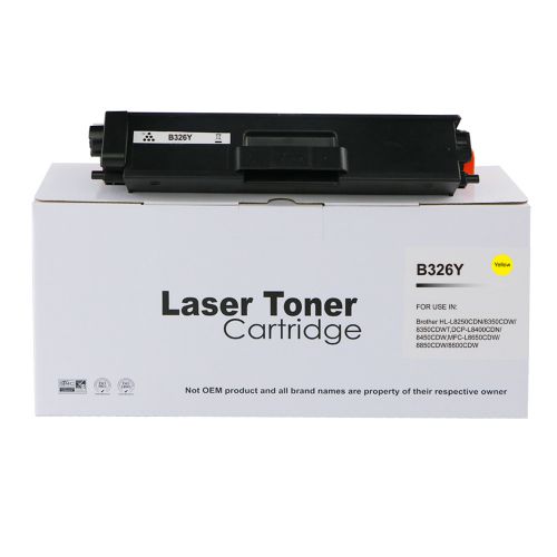 Remanufactured Brother TN326Y Yellow Hi Cap Toner