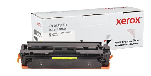 Xerox Everyday Toner For HP W2032A 415A Yellow Laser Toner 006R04186 (2100pp)