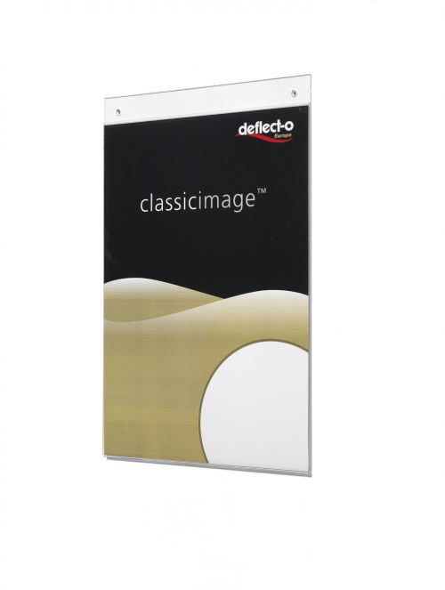 Deflecto A4 Portrait Wall Sign Holder