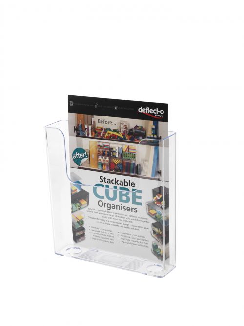 Deflecto A4 Portrait Flat Back Literature Holder