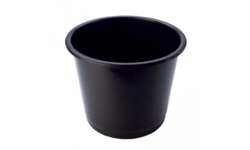 Deflecto Essentials Range 14 litre Waste Bin - Black