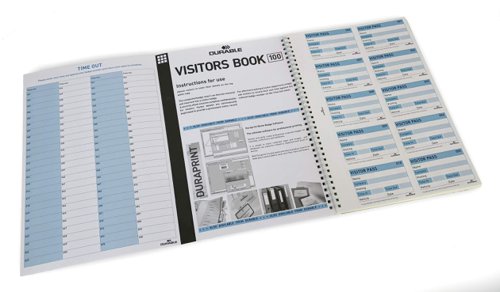 Durable Visitor Book 100 Refill Pack
