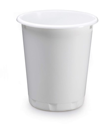 Durable BASIC Waste Bin 13L White