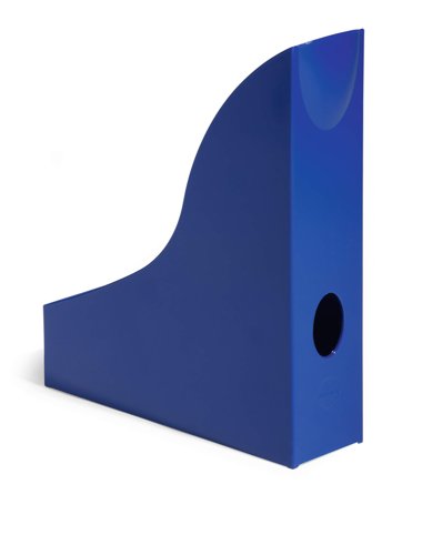 Durable Magazine Rack BASIC Blue