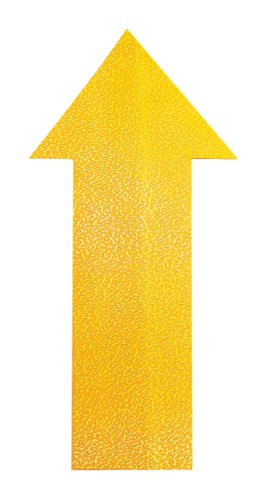 Durable Floor Shape Arrow" Yellow"