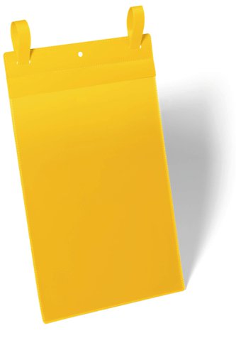 Durable Straped Pocket A4 Yellow