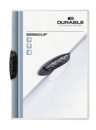 Durable SWINGCLIP A4 Folder Black