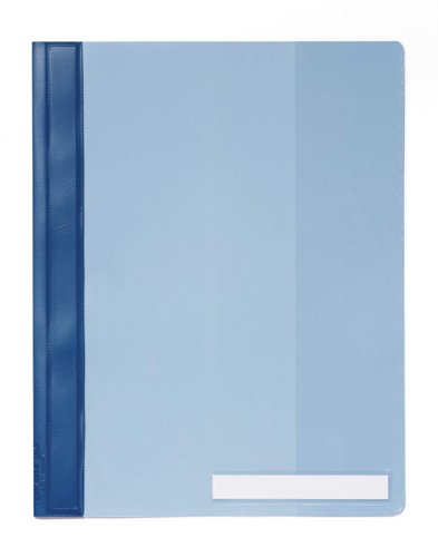 Durable Clear View A4+ Folder Blue