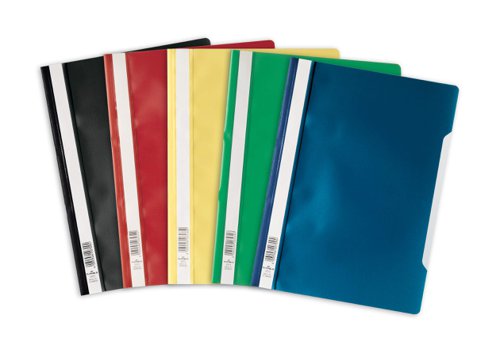 Durable Clear View A4 Folder Assorted