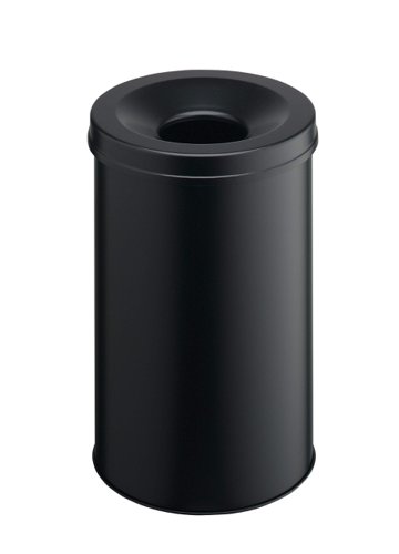 Durable SAFE Waste Bin 30L Black