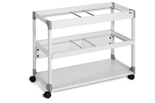 Durable MULTI TOP File Trolley 200 Grey