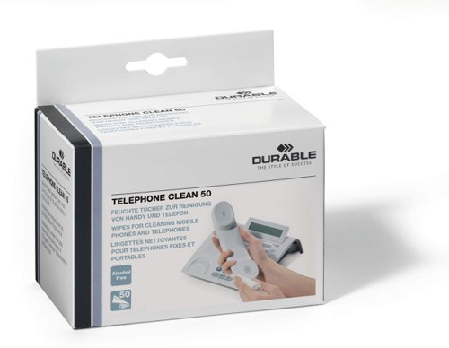 Durable Telephone Clean 50 Sachets