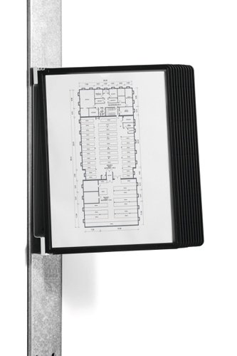 Durable VARIO Magnet Wall 10 A4 Black