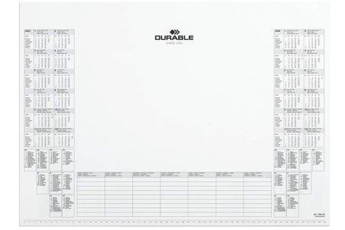 Durable Calendar Pad Refill for Desk Mat