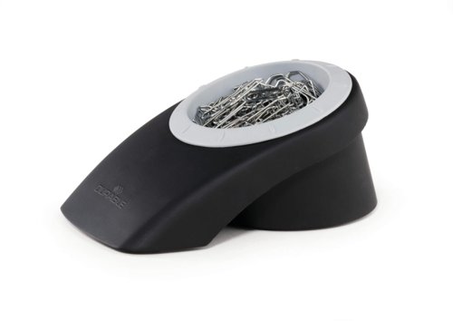 Durable paper clip Storage Box Black