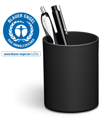 Durable Pen Cup Black