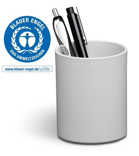 Durable Pen Cup Grey