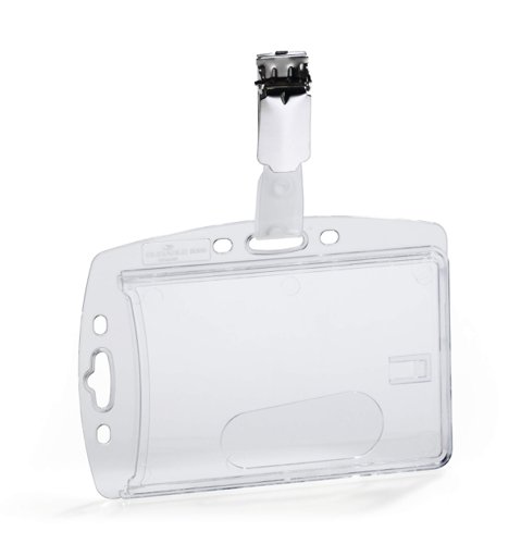 Durable ENCLOSED ID Holder Clear
