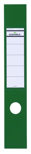 Durable ORDOFIX Spine Label 60mm Green