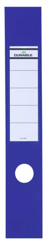 Durable ORDOFIX Spine Label 60mm Blue