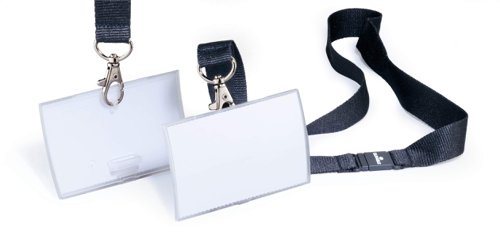Durable CLICK FOLD Lanyard Badge 54x90mm