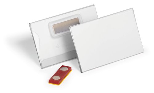 Durable CLICK FOLD Magnet Badge 54x90mm