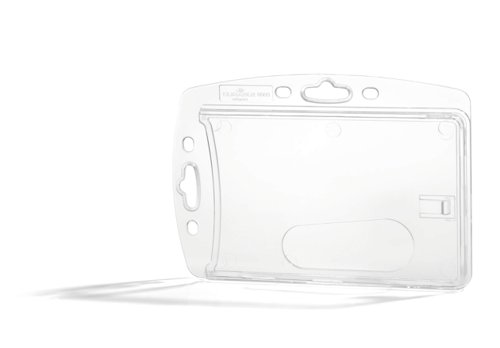 Durable ENCLOSED ID Card Holder Clear