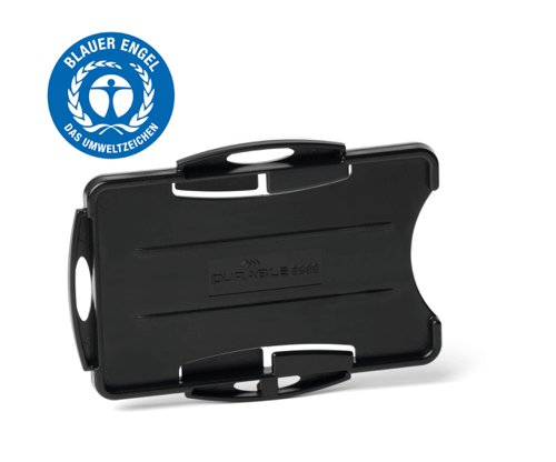 Durable ECO 2 ID Card Holder Black
