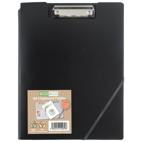 Eco Eco A4 50% Recycled Clipboard Folder - Single