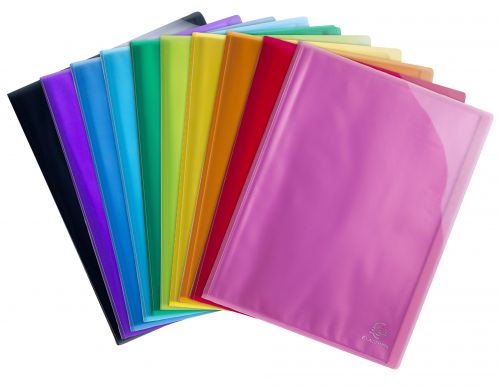 Exacompta A4 Display Book A4 Pack of 20 Assorted