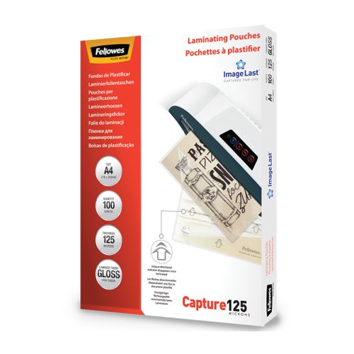 Il Laminating Pouch A4 125mic 100pk