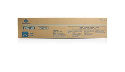 OEM Konica Minolta A0D7454 TN214C Cyan 18500 Pages Original Toner