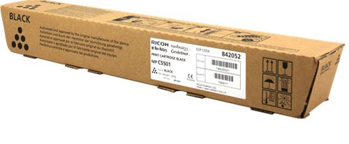 Ricoh  MPC5501 Black Toner Cartridge  842052